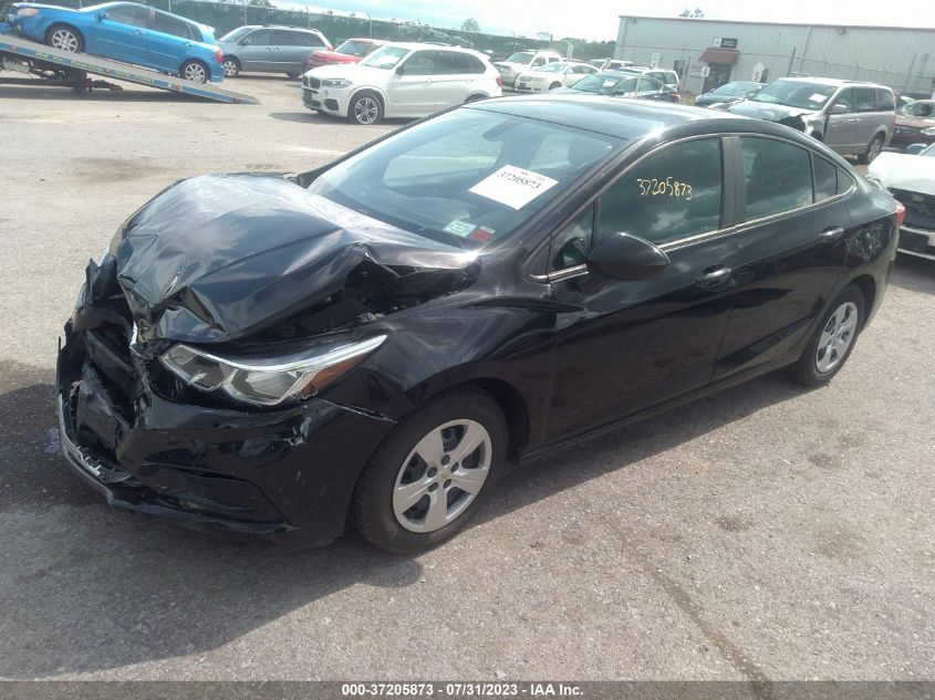 2017 CHEVROLET CRUZE LS - 1G1BC5SM2H7126532