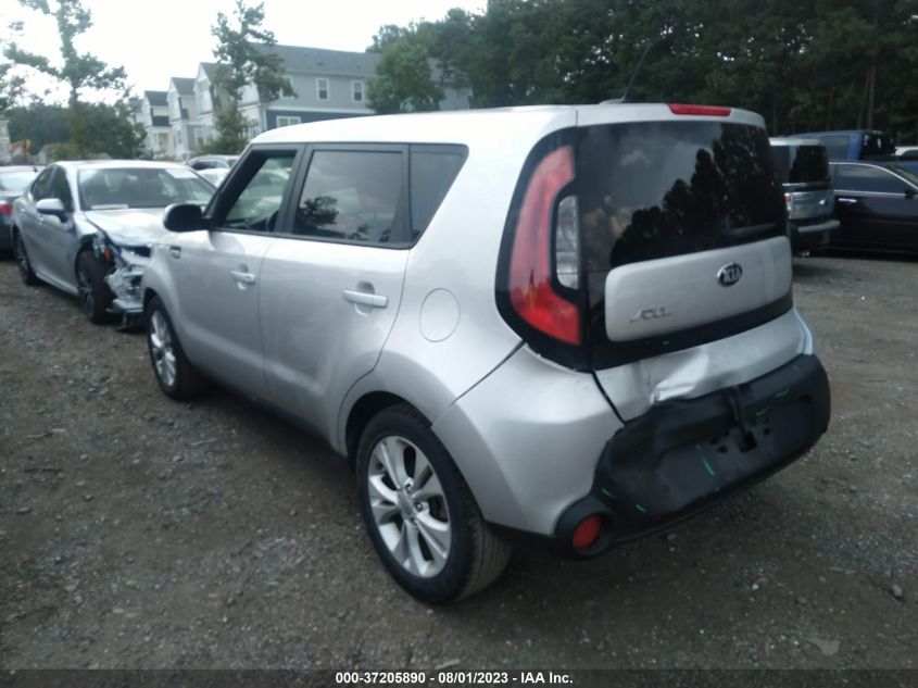 2015 KIA SOUL + - KNDJP3A53F7789806