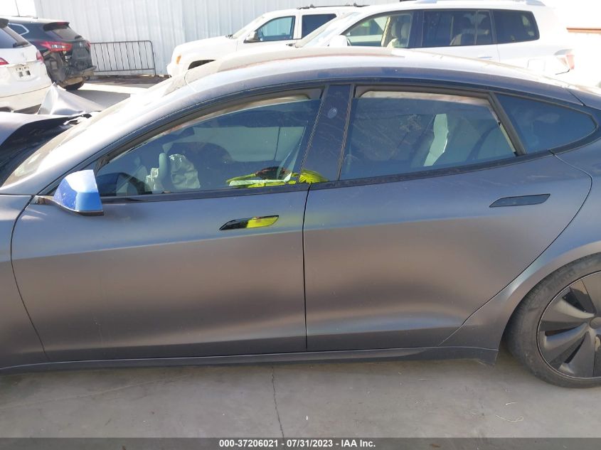 2021 TESLA MODEL S PLAID - 5YJSA1E66MF449277