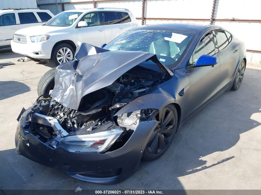 2021 TESLA MODEL S PLAID - 5YJSA1E66MF449277
