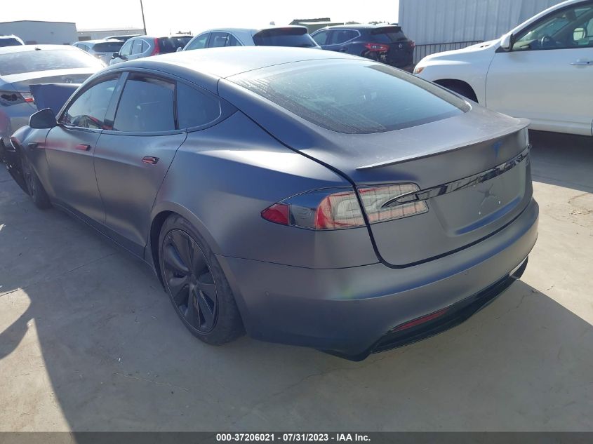 2021 TESLA MODEL S PLAID - 5YJSA1E66MF449277