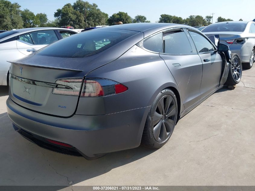 2021 TESLA MODEL S PLAID - 5YJSA1E66MF449277