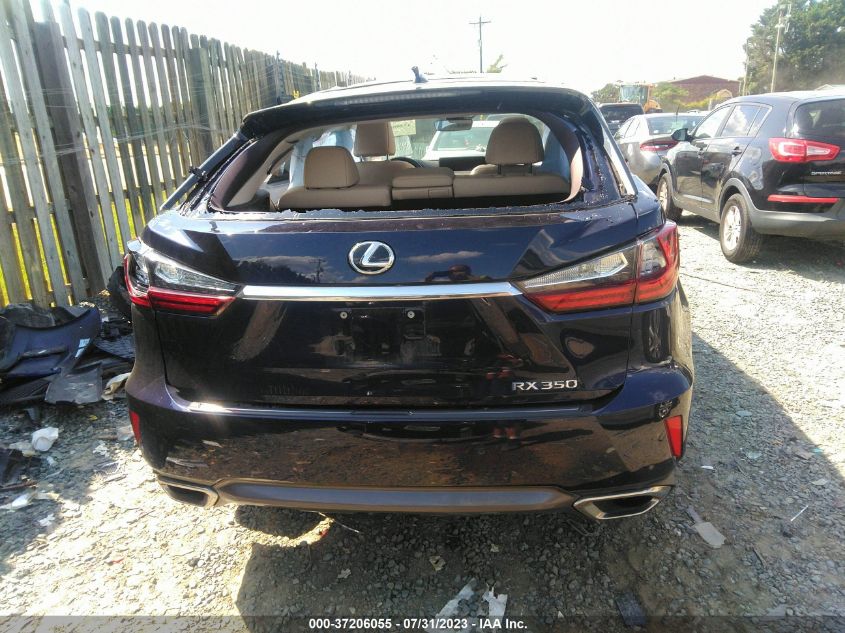2017 LEXUS RX RX 350 - 2T2BZMCA3HC126943