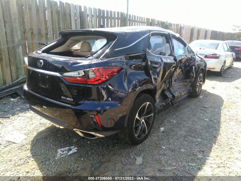2017 LEXUS RX RX 350 - 2T2BZMCA3HC126943