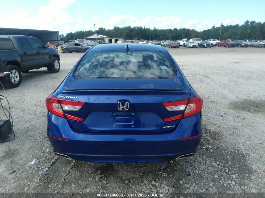 2021 HONDA ACCORD SEDAN SPORT - 1HGCV1F39MA066828