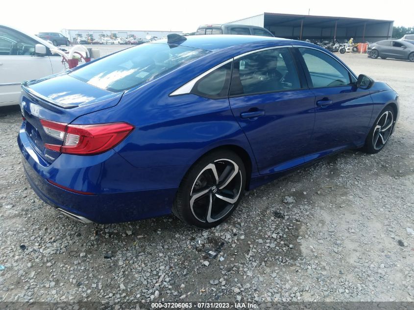 2021 HONDA ACCORD SEDAN SPORT - 1HGCV1F39MA066828