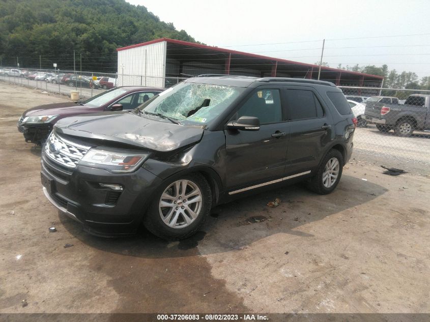 2019 FORD EXPLORER XLT - 1FM5K8D81KGA50491