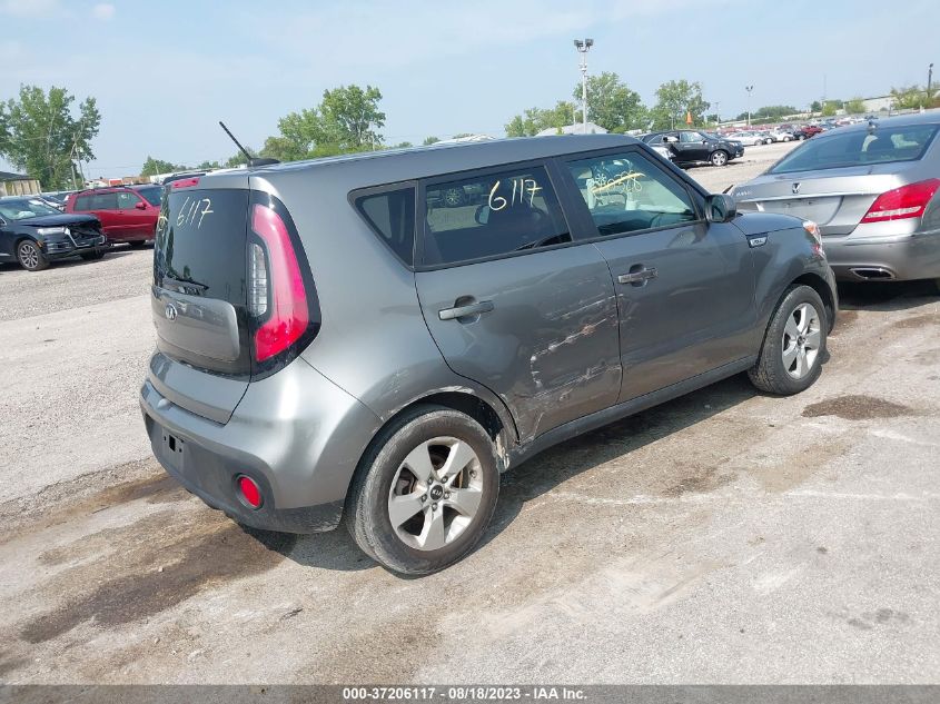 2017 KIA SOUL BASE - KNDJN2A2XH7422586