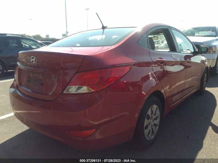 2017 HYUNDAI ACCENT SE - KMHCT4AEXHU298255