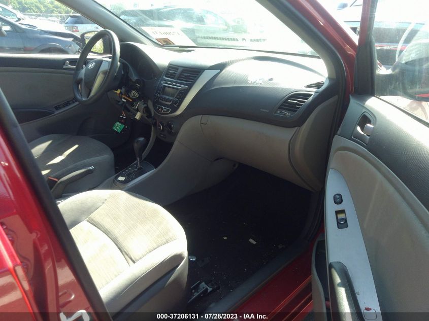 2017 HYUNDAI ACCENT SE - KMHCT4AEXHU298255