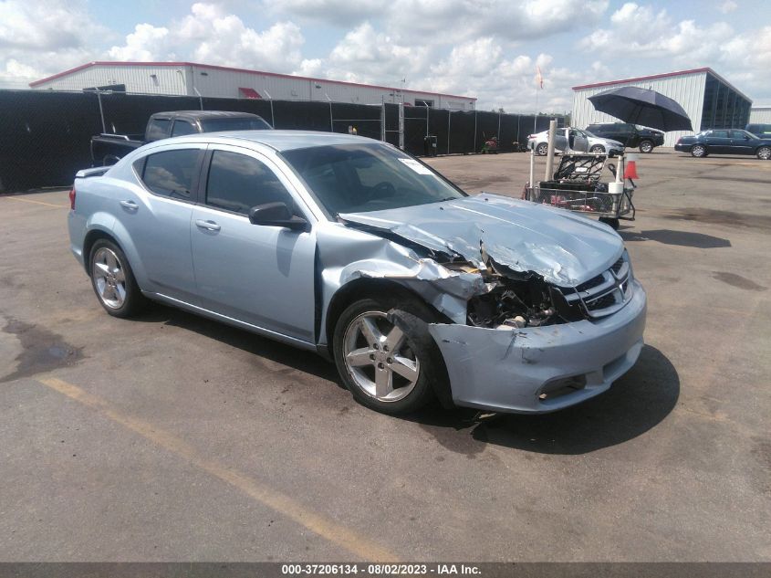 2013 DODGE AVENGER SE V6 - 1C3CDZAG6DN769097