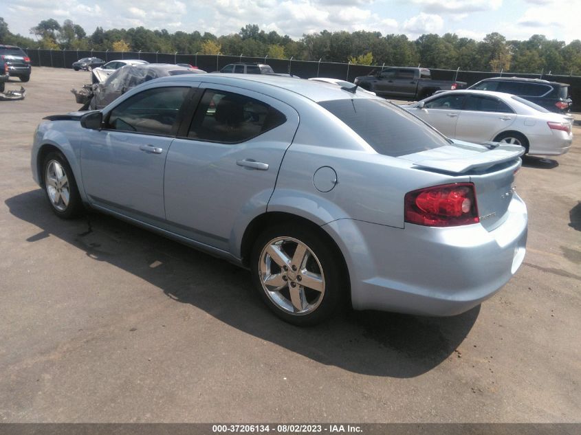 2013 DODGE AVENGER SE V6 - 1C3CDZAG6DN769097