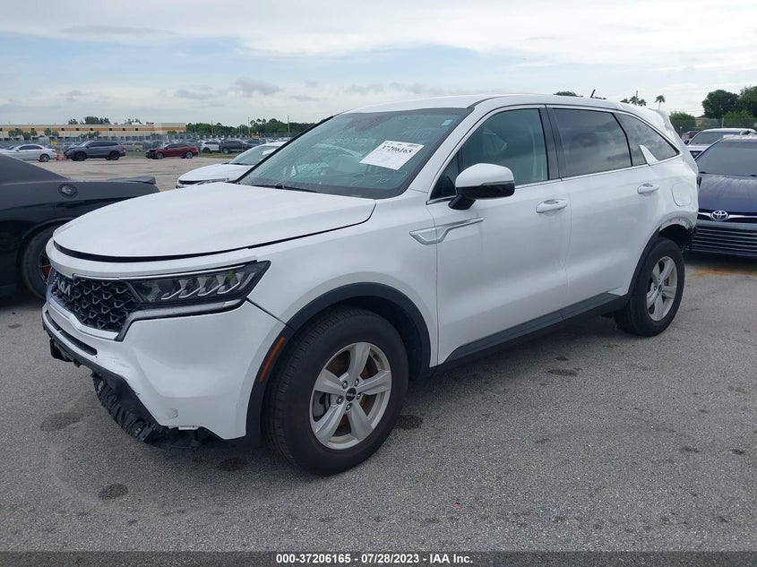 VIN 5XYRG4LC8NG092525 2022 KIA SORENTO LX