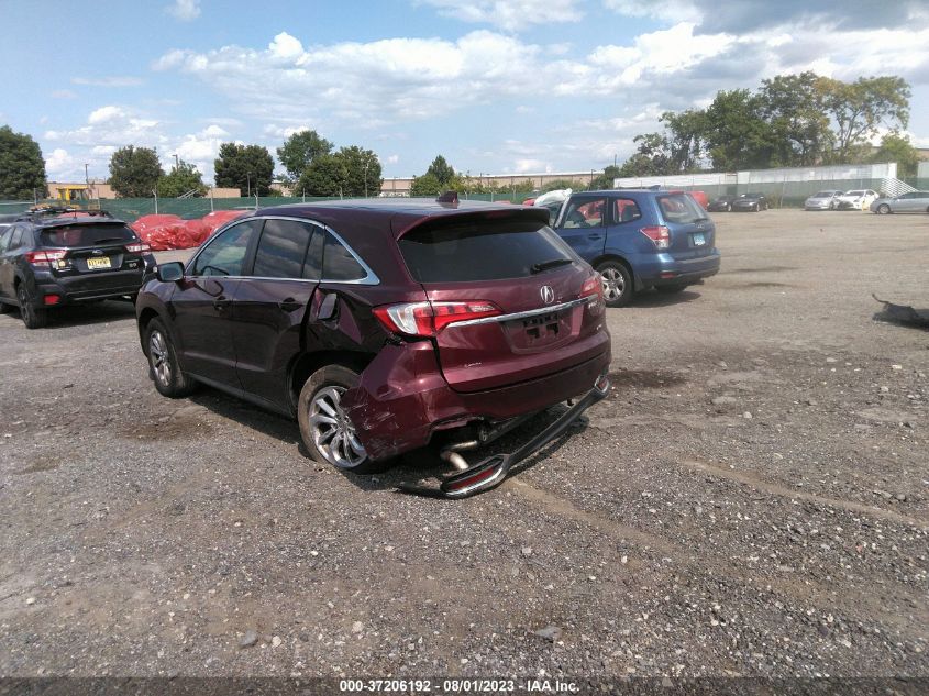 2017 ACURA RDX W - 5J8TB4H5XHL026101