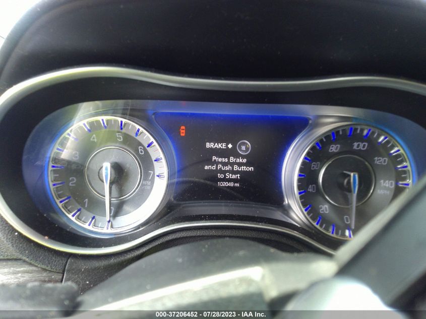 2016 CHRYSLER 300 LIMITED - 2C3CCAAG9GH106365