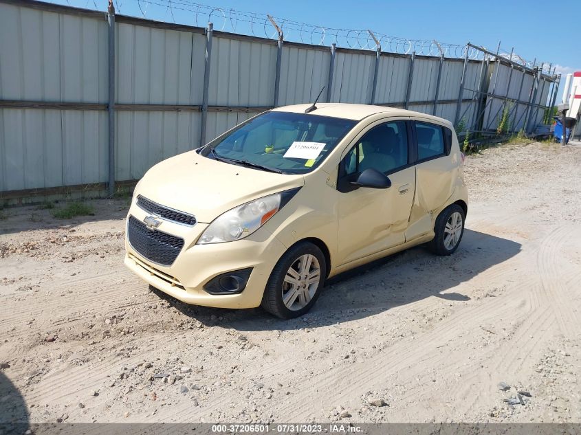 2013 CHEVROLET SPARK LT - KL8CD6S97DC529488
