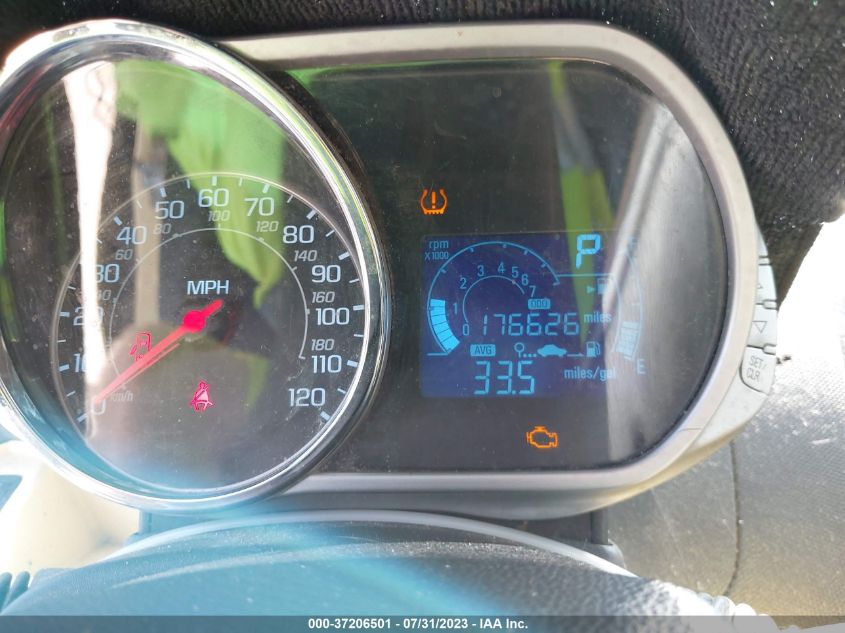 2013 CHEVROLET SPARK LT - KL8CD6S97DC529488