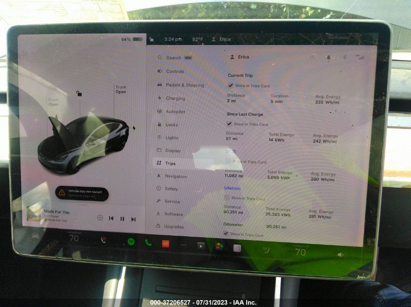 2018 TESLA MODEL 3 - 5YJ3E1EB2JF066132