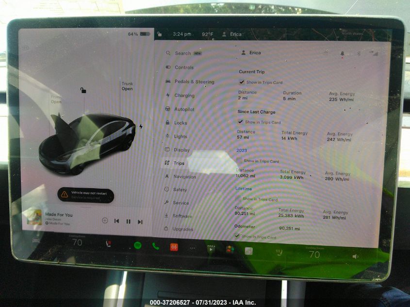 2018 TESLA MODEL 3 - 5YJ3E1EB2JF066132