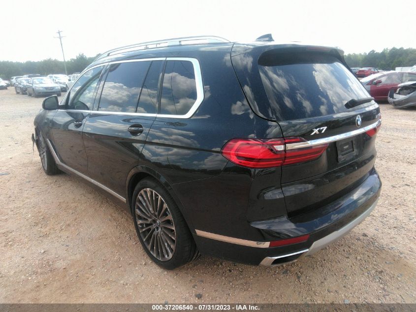 2021 BMW X7 XDRIVE40I 5UXCW2C01M9D78270