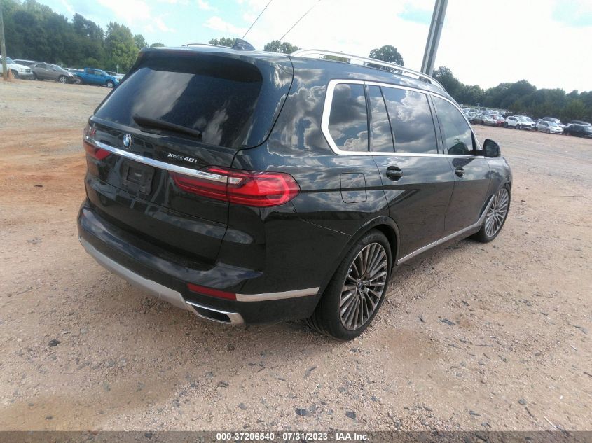 2021 BMW X7 XDRIVE40I 5UXCW2C01M9D78270