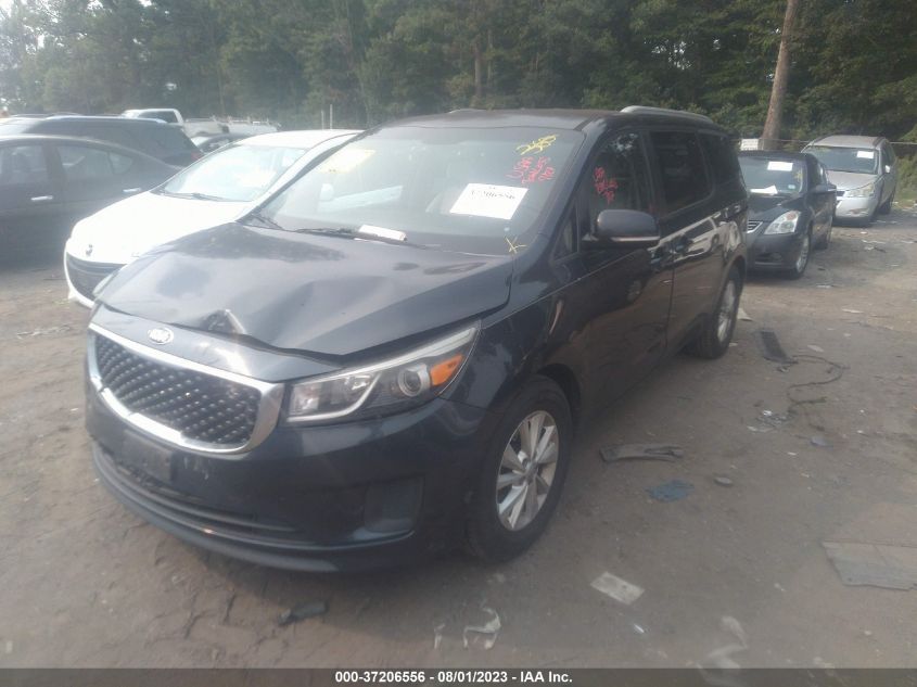 2016 KIA SEDONA LX - KNDMB5C10G6084700