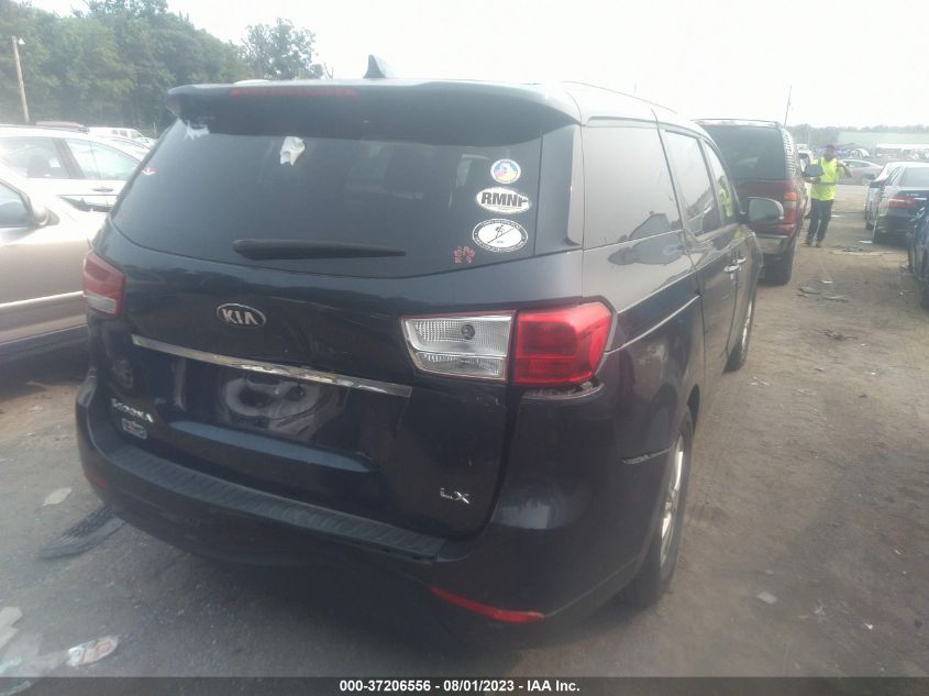 2016 KIA SEDONA LX - KNDMB5C10G6084700