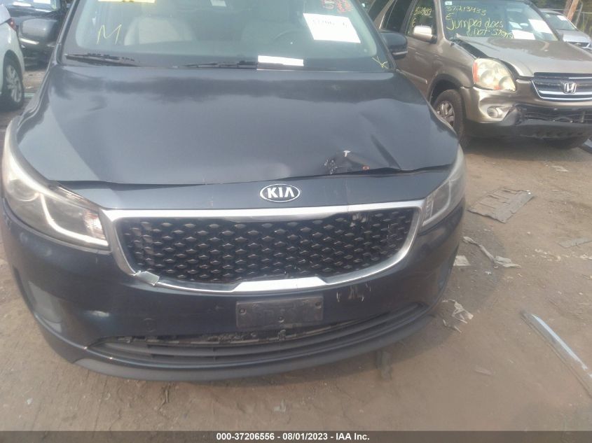 2016 KIA SEDONA LX - KNDMB5C10G6084700