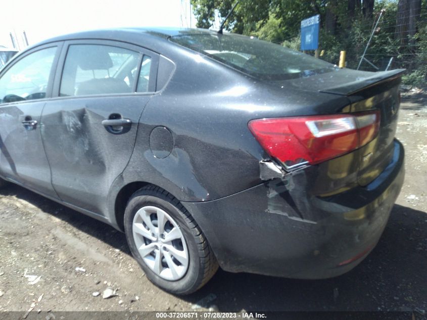 2014 KIA RIO LX - KNADM4A33E6402439