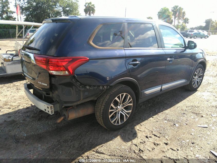 2016 MITSUBISHI OUTLANDER SE/SEL - JA4AZ3A32GZ038642