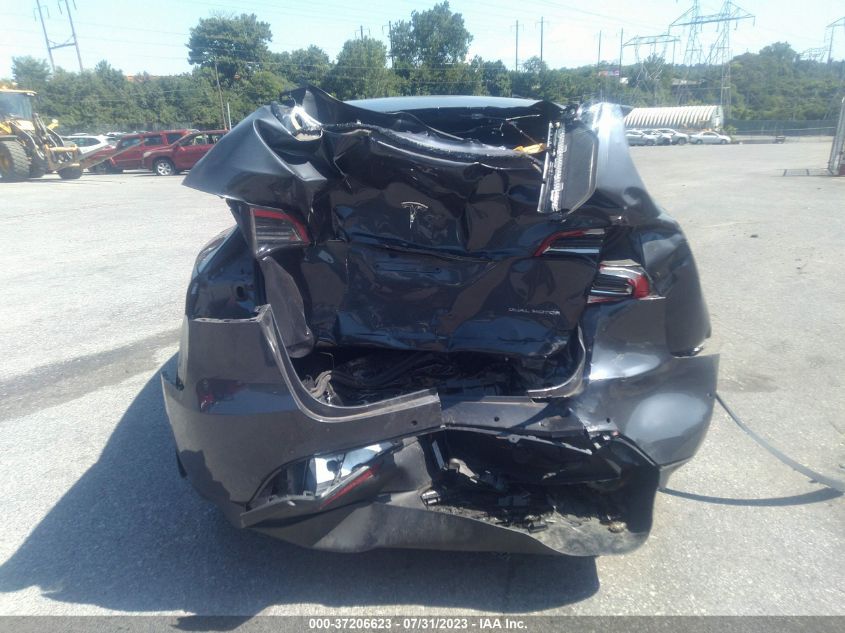 2021 TESLA MODEL Y LONG RANGE - 5YJYGDEE7MF086621