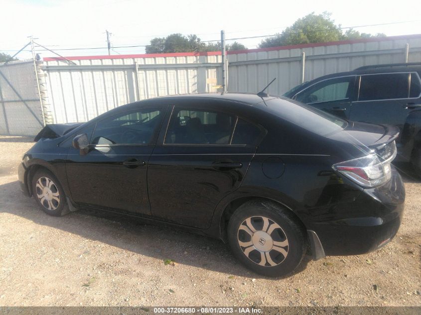 2014 HONDA CIVIC HYBRID - 19XFB4F31EE000262
