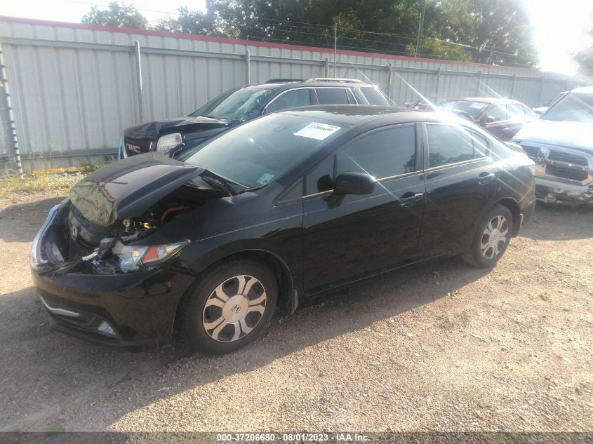 2014 HONDA CIVIC HYBRID - 19XFB4F31EE000262