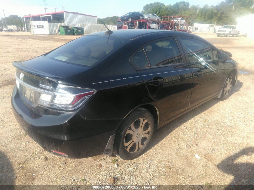 2014 HONDA CIVIC HYBRID - 19XFB4F31EE000262