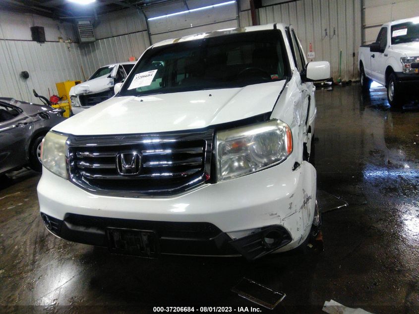 2013 HONDA PILOT EX-L - 5FNYF3H59DB027269