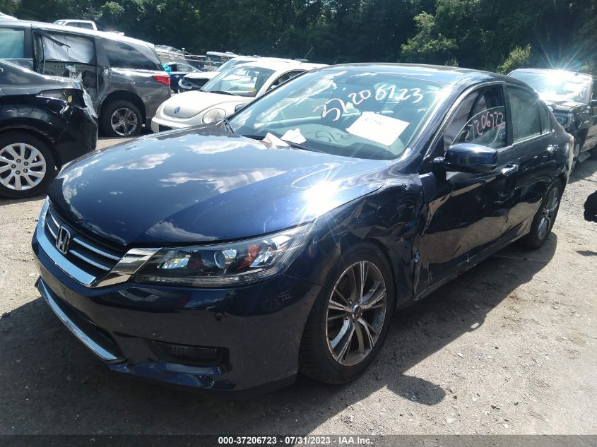 2014 HONDA ACCORD SEDAN EX-L - 1HGCR2F85EA207742