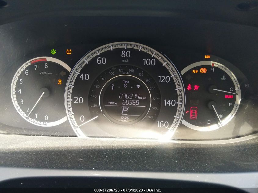 2014 HONDA ACCORD SEDAN EX-L - 1HGCR2F85EA207742
