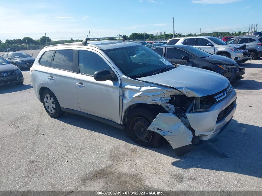 2014 MITSUBISHI OUTLANDER ES - JA4AD2A33EZ007163