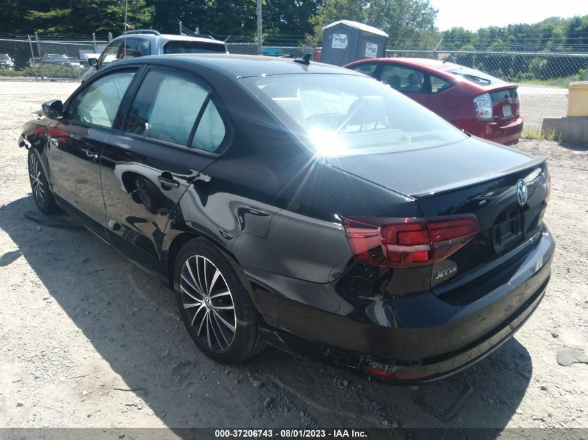 2016 VOLKSWAGEN JETTA SEDAN 1.8T SPORT - 3VWB17AJ3GM379666