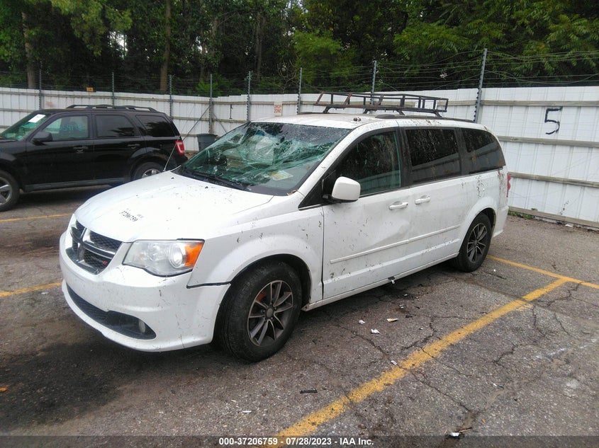 VIN 2C4RDGCG7HR800101 2017 DODGE GRAND CARAVAN SXT