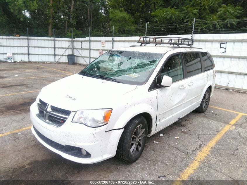 VIN 2C4RDGCG7HR800101 2017 DODGE GRAND CARAVAN SXT
