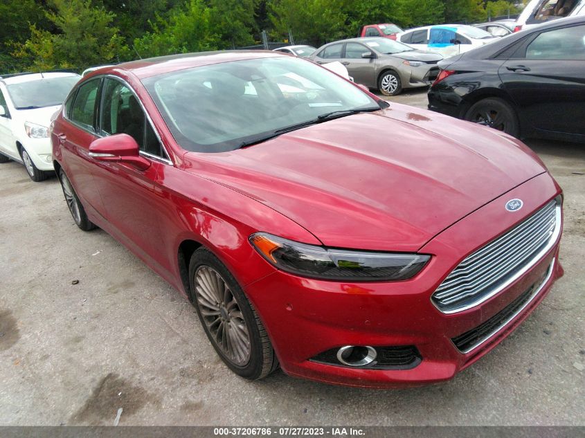 2013 FORD FUSION TITANIUM - 3FA6P0K91DR385646