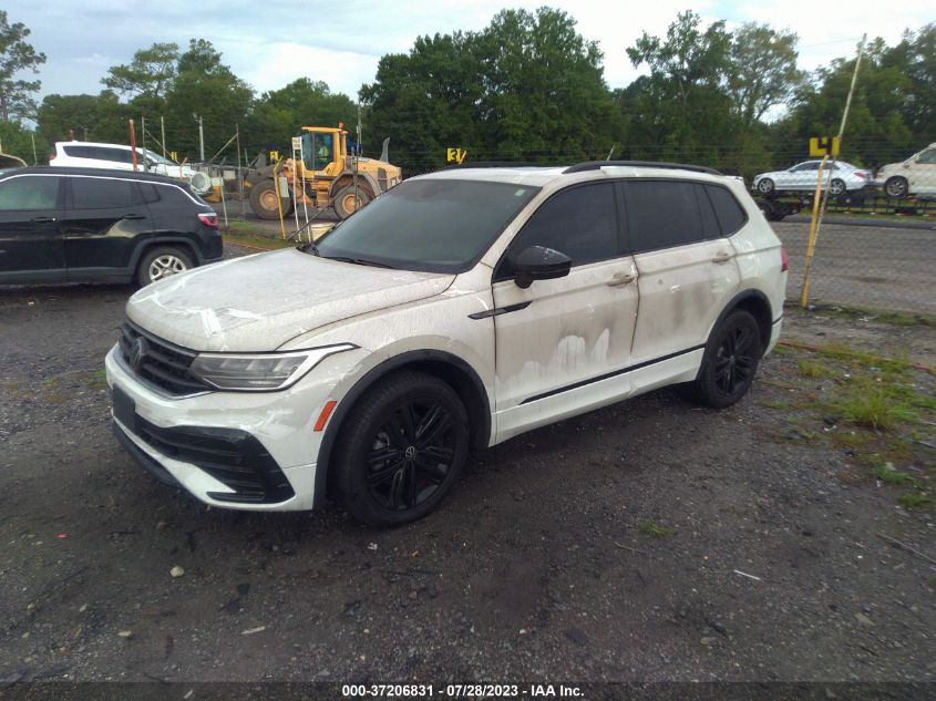 2022 VOLKSWAGEN TIGUAN SE R-LINE BLACK - 3VVCB7AX9NM079217