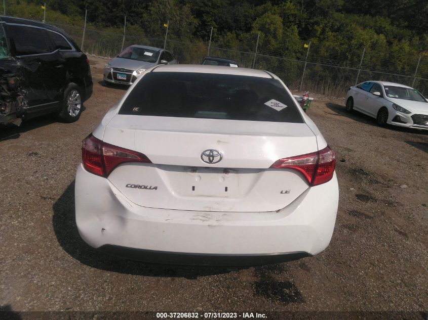 2017 TOYOTA COROLLA L/LE/XLE/SE - 2T1BURHE0HC861827