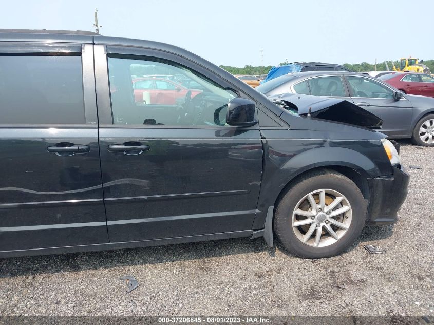 2014 DODGE GRAND CARAVAN SXT - 2C4RDGCG1ER316484