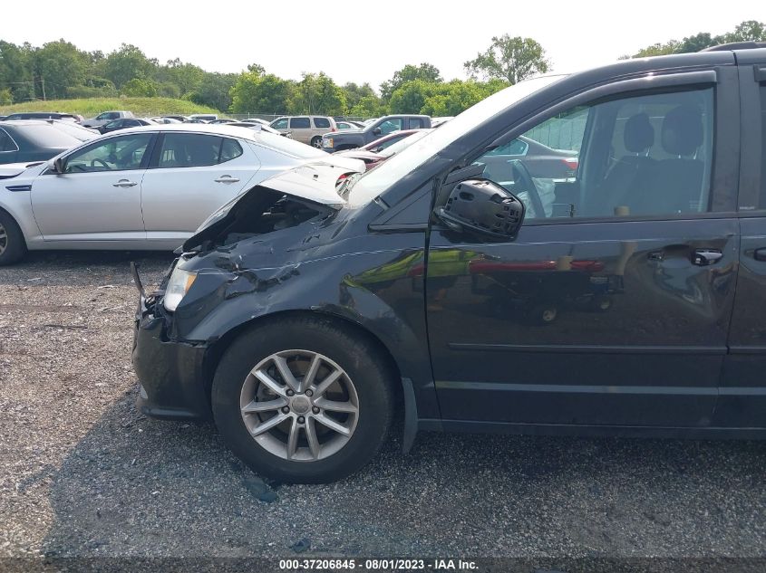 2014 DODGE GRAND CARAVAN SXT - 2C4RDGCG1ER316484
