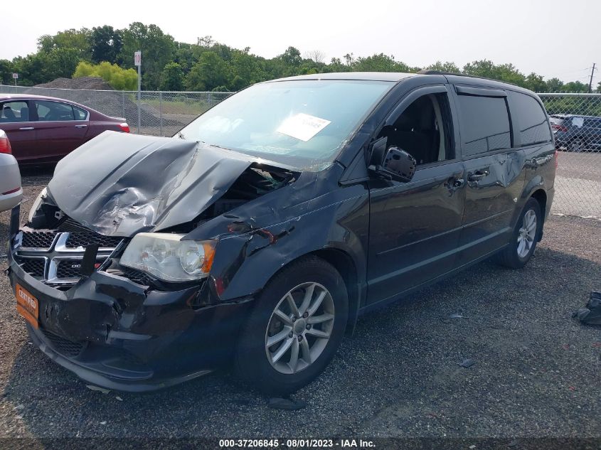 2014 DODGE GRAND CARAVAN SXT - 2C4RDGCG1ER316484