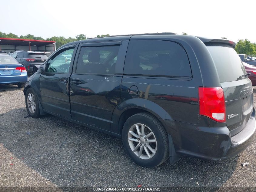 2014 DODGE GRAND CARAVAN SXT - 2C4RDGCG1ER316484