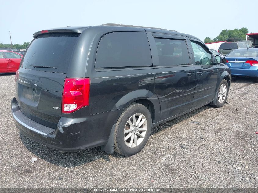2014 DODGE GRAND CARAVAN SXT - 2C4RDGCG1ER316484