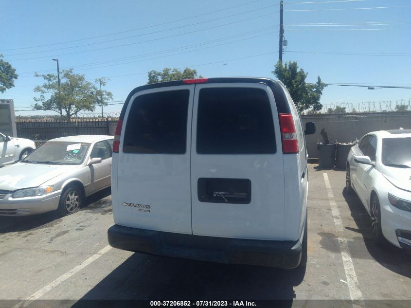 2016 CHEVROLET EXPRESS CARGO VAN - 1GCWGAFF0G1187834
